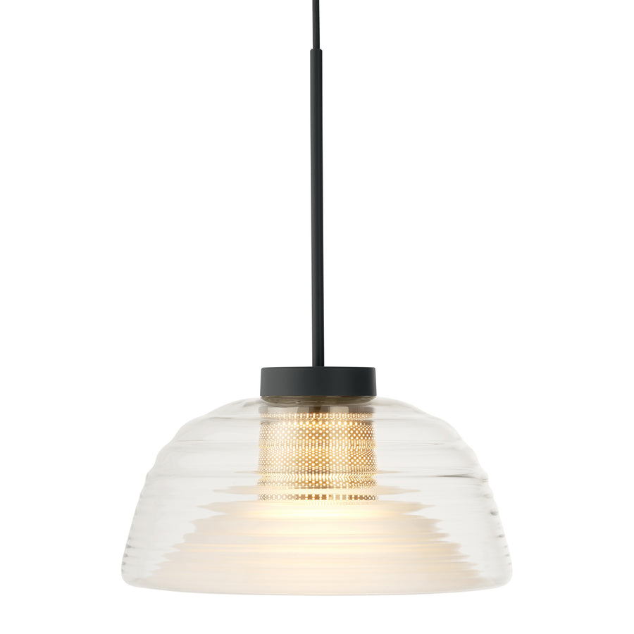 Závesná lampa Two-Layer, Black