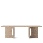 Audo Copenhagen Konferenční stolek Androgyne Lounge, Kunis Breccia Stone - DESIGNSPOT