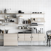 String Police na časopisy Magazine Shelf 78 x 30, Ash - DESIGNSPOT
