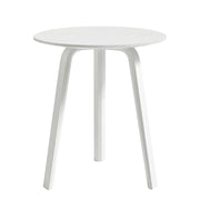 HAY Odkládací stolek Bella Ø45 High, White Oak - DESIGNSPOT