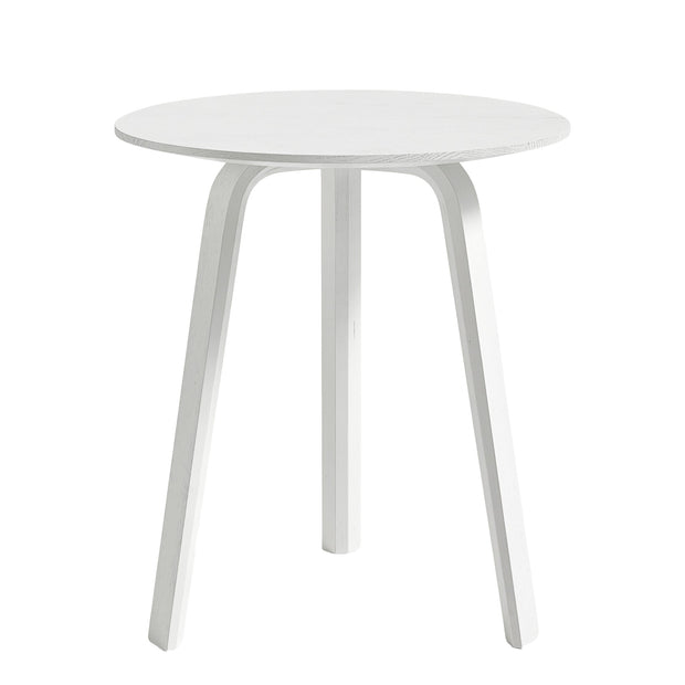 HAY Odkládací stolek Bella Ø45 High, White Oak - DESIGNSPOT