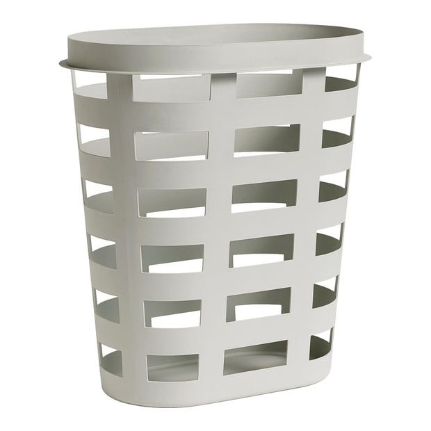 HAY Koš na prádlo Basket L, Light Grey - DESIGNSPOT
