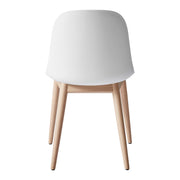 Audo Copenhagen Jídelní židle Harbour Side, Natural Oak / White - DESIGNSPOT