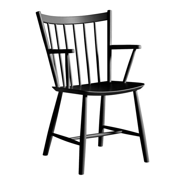 HAY Jídelní židle J42, Black - DESIGNSPOT