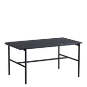 HAY Konferenční stolek Rebar, 80x49, Black Marble - DESIGNSPOT