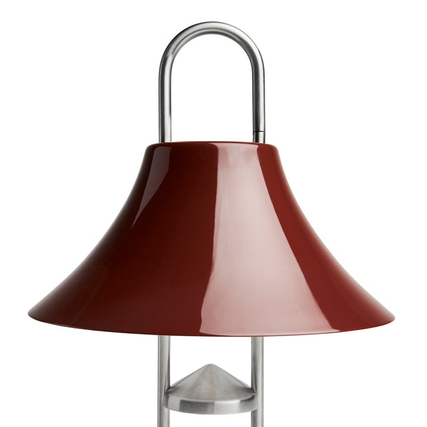 Hay Přenosná lampa Mousqueton, Iron Red - DESIGNSPOT