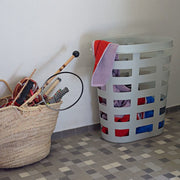 HAY Koš na prádlo Basket L, Light Grey - DESIGNSPOT
