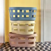 HAY Koš na prádlo Basket L, Light Grey - DESIGNSPOT