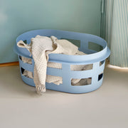 HAY Koš na prádlo Basket L, Light Grey - DESIGNSPOT