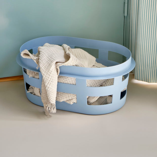 HAY Koš na prádlo Basket L, Light Grey - DESIGNSPOT