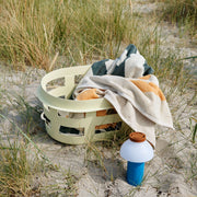 HAY Koš na prádlo Basket L, Light Grey - DESIGNSPOT