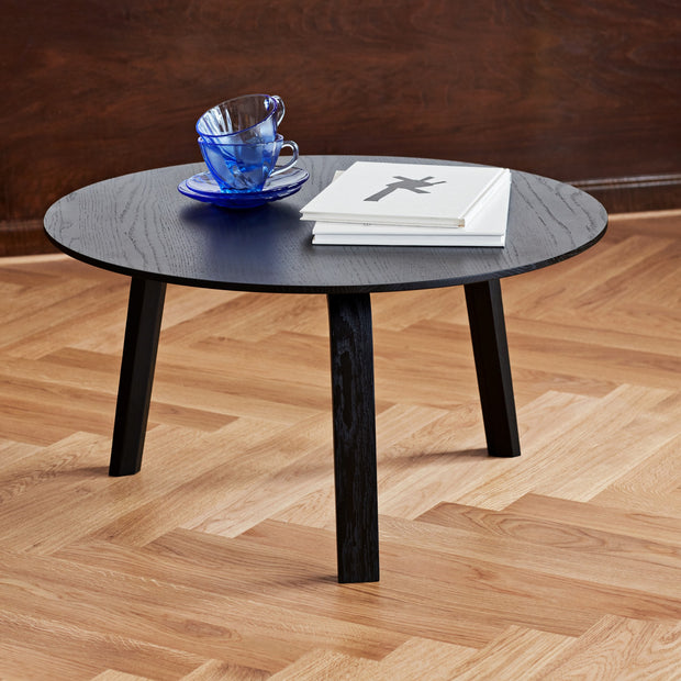 HAY Konferenční stolek Bella Ø60 High, Oiled Oak - DESIGNSPOT