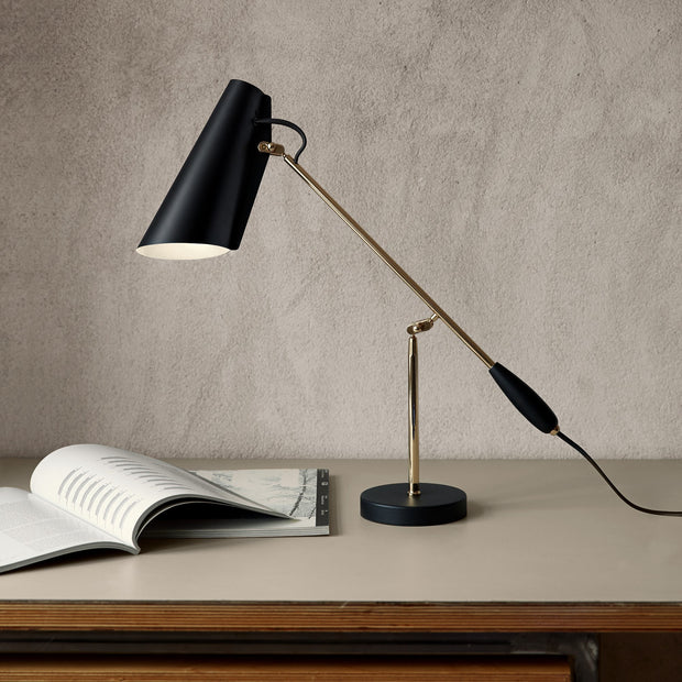 Northern Stolní lampa Birdy, Black / Black - DESIGNSPOT