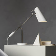 Northern Stolní lampa Birdy, Black / Steel - DESIGNSPOT