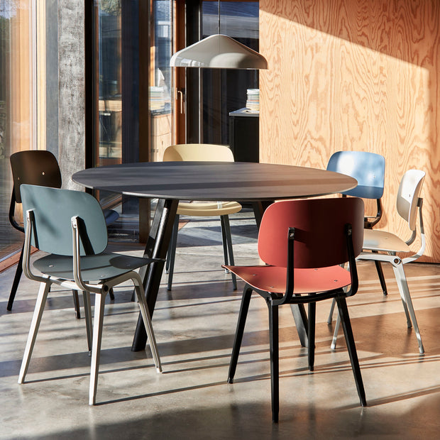 HAY Závěsná lampa Pao Steel 350, Cool Grey - DESIGNSPOT