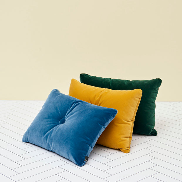 HAY Polštář Dot Soft, Dark Green - DESIGNSPOT