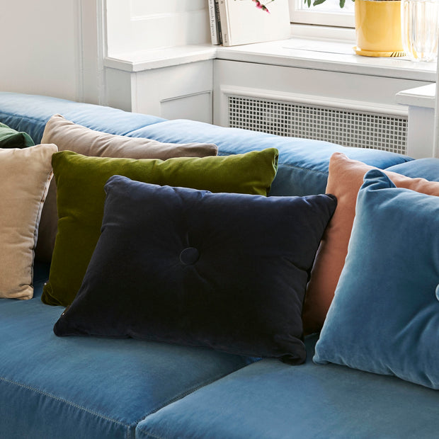 HAY Polštář Dot Soft, Dark Green - DESIGNSPOT