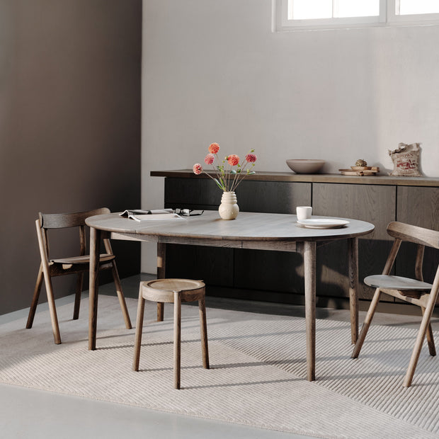 Northern Jídelní židle Oaki Dinning, Black Oak - DESIGNSPOT