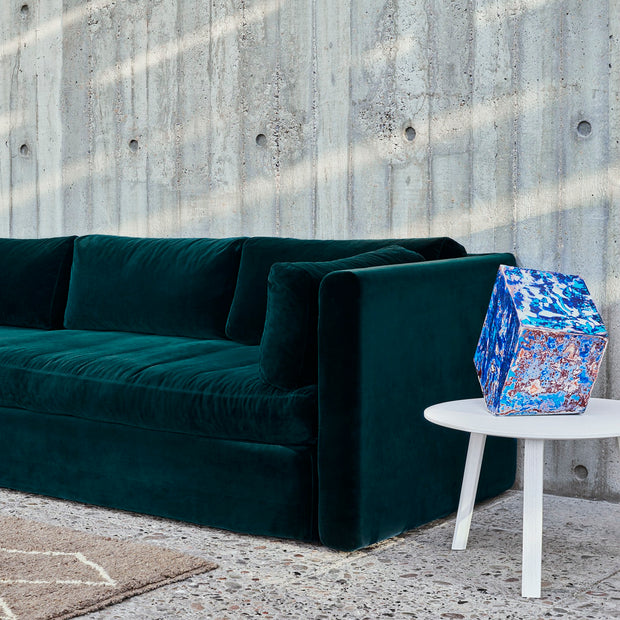 HAY Konferenční stolek Bella Ø60 High, Oiled Oak - DESIGNSPOT