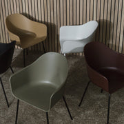 Audo Copenhagen Jídelní židle Harbour, Burned Red - DESIGNSPOT