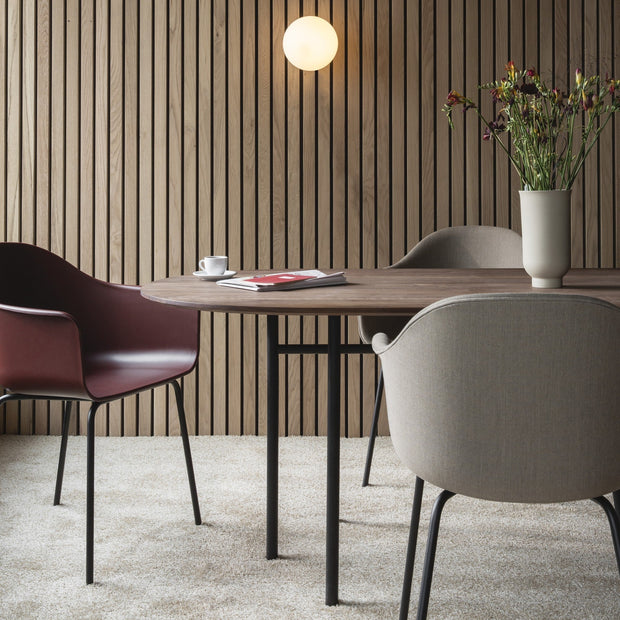 Audo Copenhagen Jídelní židle Harbour, Burned Red - DESIGNSPOT