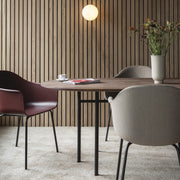 Audo Copenhagen Židle Harbour Chair, Natural Oak / White - DESIGNSPOT