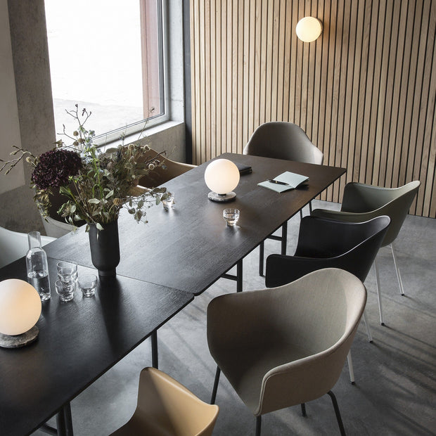 Audo Copenhagen Jídelní židle Harbour, Burned Red - DESIGNSPOT
