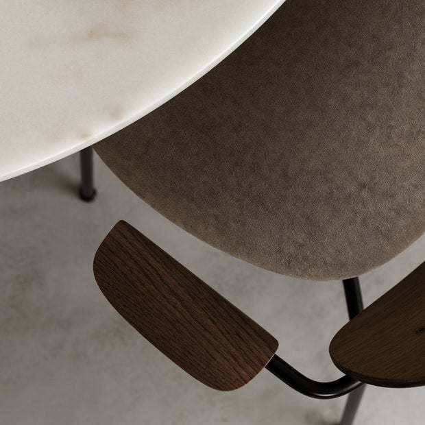 Audo Copenhagen Jídelní židle Co, Black / Dark Oak - DESIGNSPOT