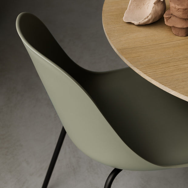 Audo Copenhagen Jídelní židle Harbour Side, Natural Oak / White - DESIGNSPOT