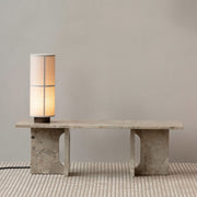 Audo Copenhagen Konferenční stolek Androgyne Lounge, Kunis Breccia Stone - DESIGNSPOT