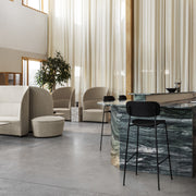 Audo Copenhagen Barová židle Co Counter Chair, Black Oak - DESIGNSPOT