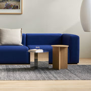 HAY Odkládací stolek Slit Wood, High Vivid Blue - DESIGNSPOT