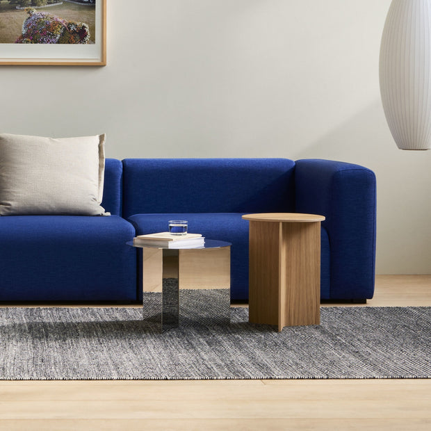 HAY Odkládací stolek Slit Wood, High Vivid Blue - DESIGNSPOT