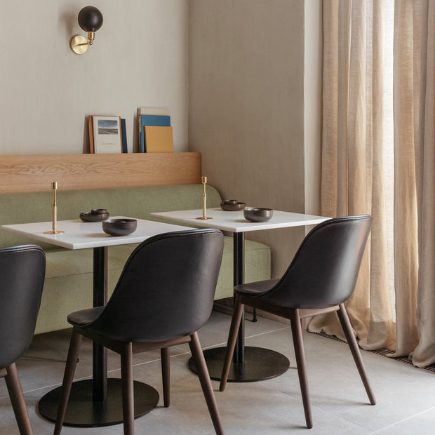 Audo Copenhagen Jídelní židle Harbour Side, Natural Oak / White - DESIGNSPOT