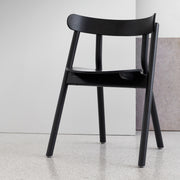 Northern Jídelní židle Oaki Dinning, Black Oak - DESIGNSPOT