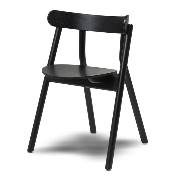 Northern Jídelní židle Oaki Dinning, Black Oak - DESIGNSPOT