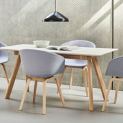 HAY Závěsná lampa Pao Steel 350, Cool Grey - DESIGNSPOT