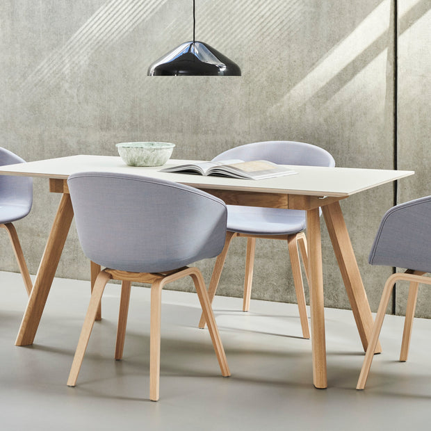 HAY Závěsná lampa Pao Steel 350, Cool Grey - DESIGNSPOT