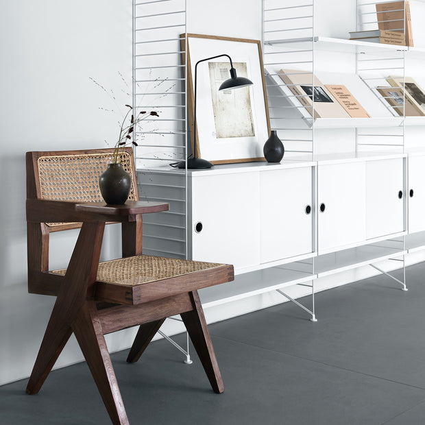 String Police na časopisy Magazine Shelf 78 x 30, White - DESIGNSPOT