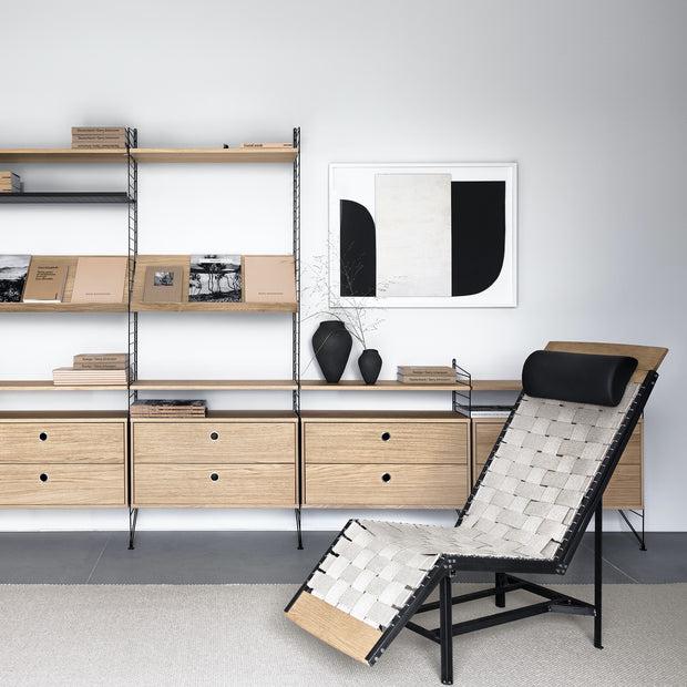 String Sada polic 58 x 30 cm, Oak, 3 kusy - DESIGNSPOT