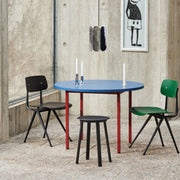 Hay Jídelní stůl Two-Colour Ø120, Ochre / Light Grey - DESIGNSPOT