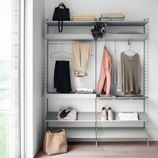 String Sada háčků 5ks, White - DESIGNSPOT