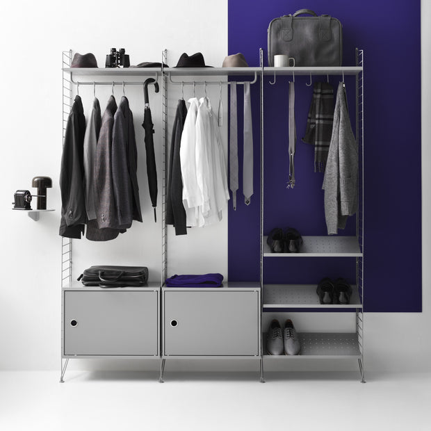 String Sada háčků 5ks, White - DESIGNSPOT