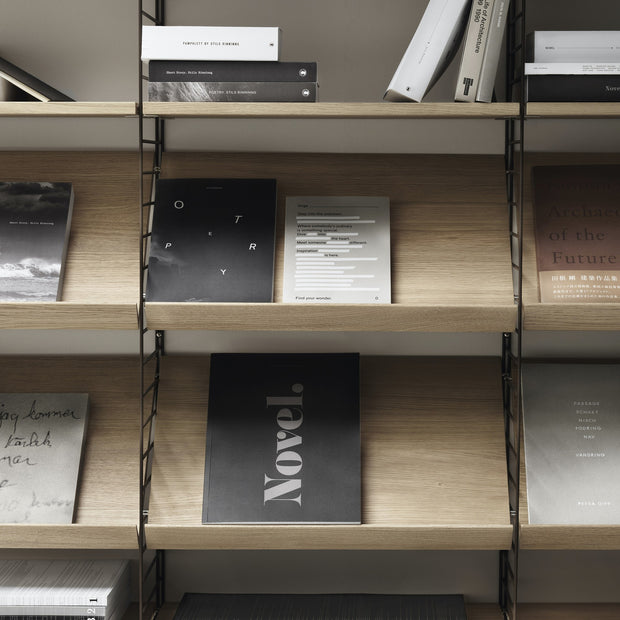 String Police na časopisy Magazine Shelf 78 x 30, White - DESIGNSPOT
