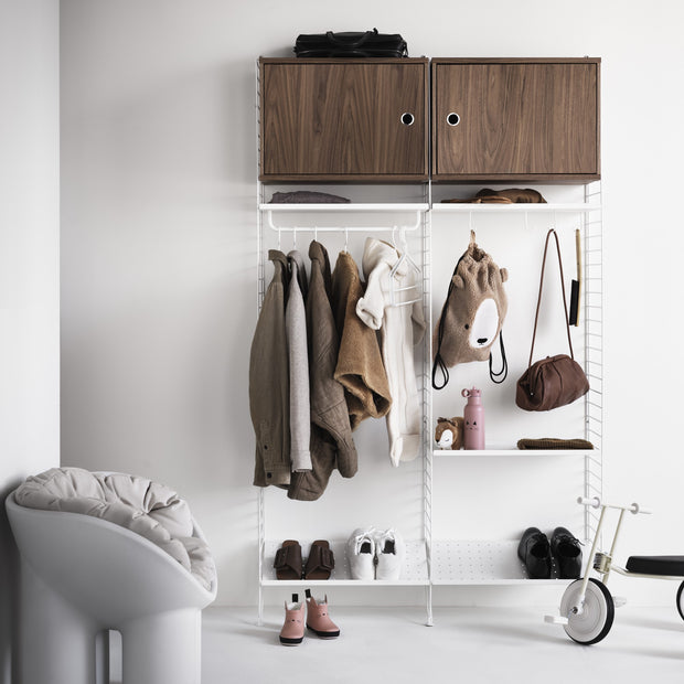 String Šatní tyč 53, White - DESIGNSPOT