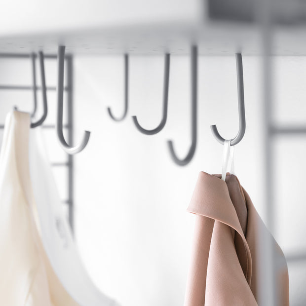 String Sada háčků 5ks, White - DESIGNSPOT