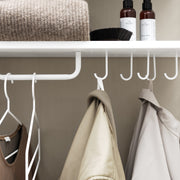String Sada háčků 5ks, White - DESIGNSPOT