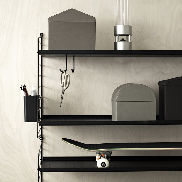 String Sada háčků 5ks, White - DESIGNSPOT