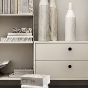String Sada polic 58 x 30 cm, Beige, 3 kusy - DESIGNSPOT