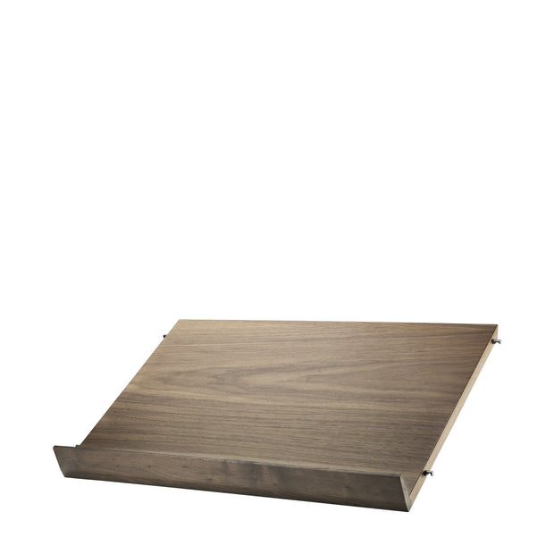 String Police na časopisy Magazine Shelf 58 x 30, Walnut - DESIGNSPOT
